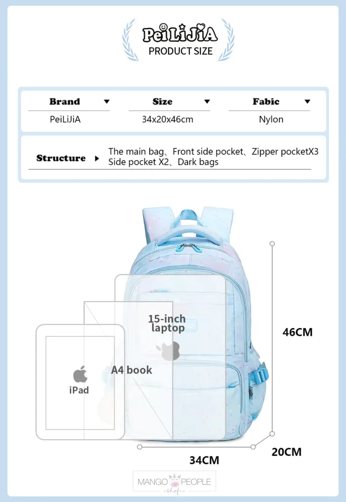 Multipurpose Backpack For School And College Kids