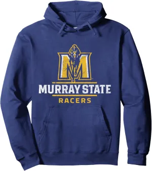 Murray State University Racers Distressed Primary Pullover Hoodie