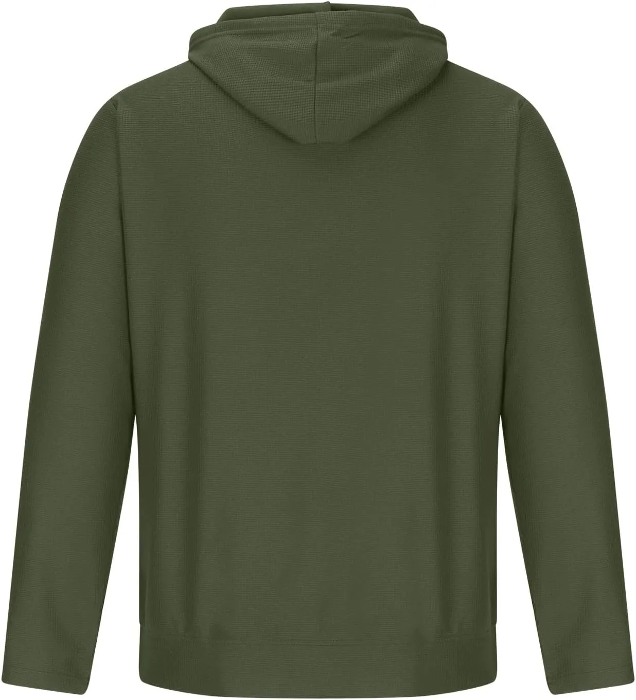 Muscularfit Hooded Sweatshirt Men Casual Loose Drawstring Gym Hooded Shirt Long Sleeve Solid Lightweight Pullover Shirts 2024