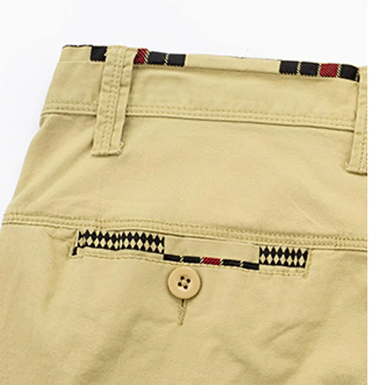 Muscularfit Mens Shorts 7 Inch Slim Fit Solid Buckle Zipper Cargo Shorts with Pocket Outdoor Fashion Work Utility Shorts 2023