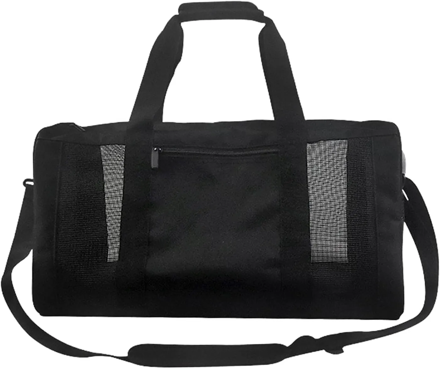 MYCENSE Mesh Gym Bag Gym Mesh Roll Bag Cross Shoulder Carry on Bag Gym Travel Hiking Travel Duffle Bag Multifunctional Sports Gym Bag Fitness Bag