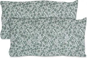 MyPillow Pillow Cases 200 Thread Count, King Size Set of 2 Percale 100% Cotton, Soft, Breathable [King, Olive Leaf]