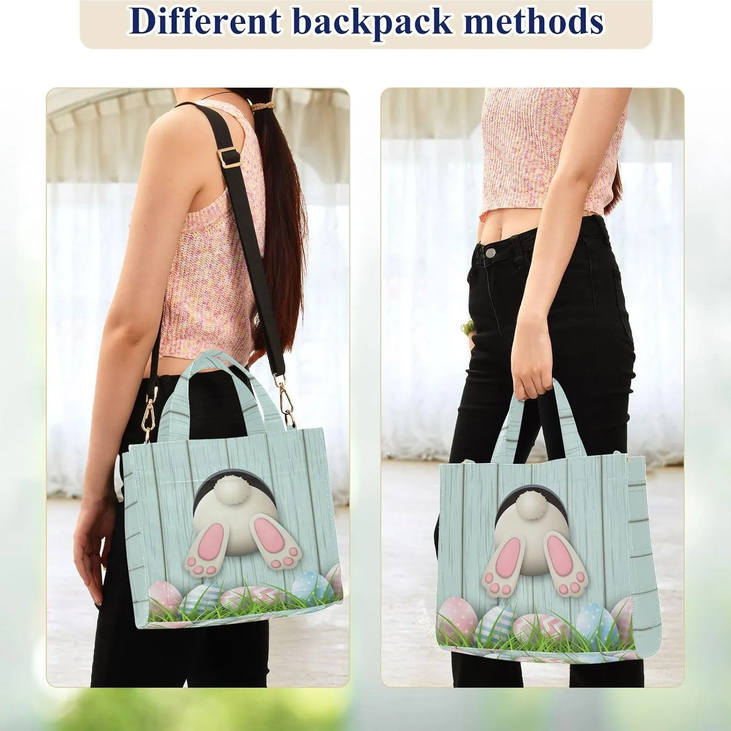 Naanle Chic Pattern Corduroy Satchel Tote Shoulder Bag for Women Weekender Travel Beach Shopping Gym