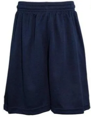 NAVY PE MESH SHORTS
