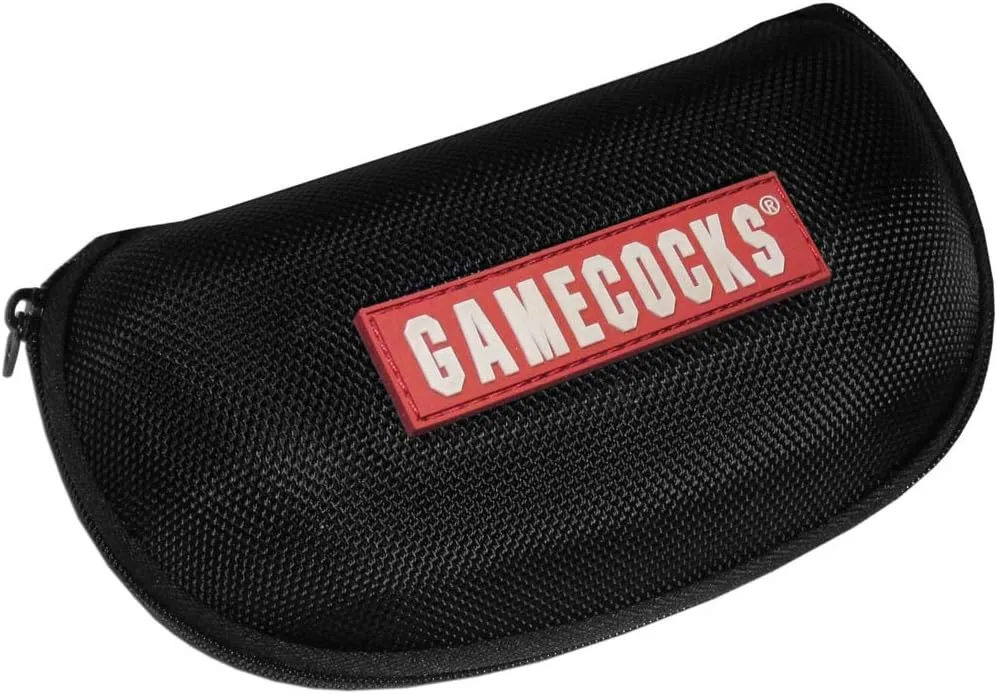 NCAA South Carolina Fighting Gamecocks Hard Shell Glasses Case, Black