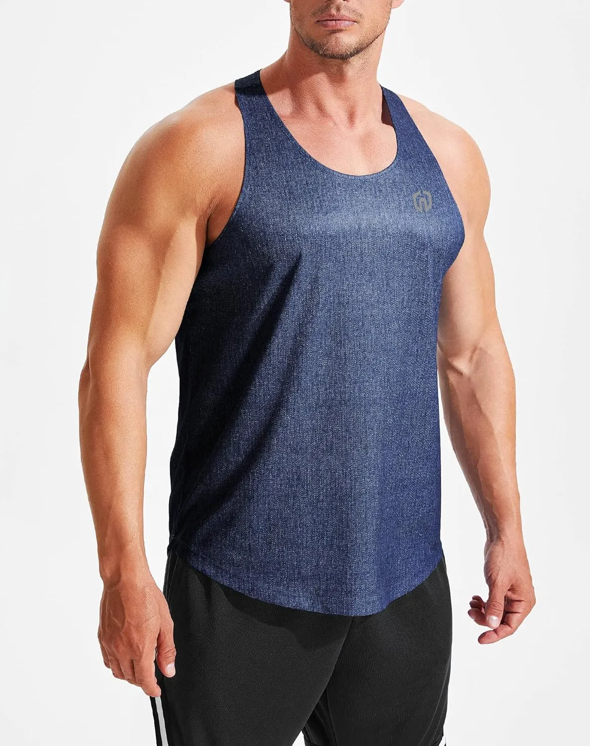 NELEUS Men's Workout Running Tank Top Sleeveless Gym Athletic Shirts