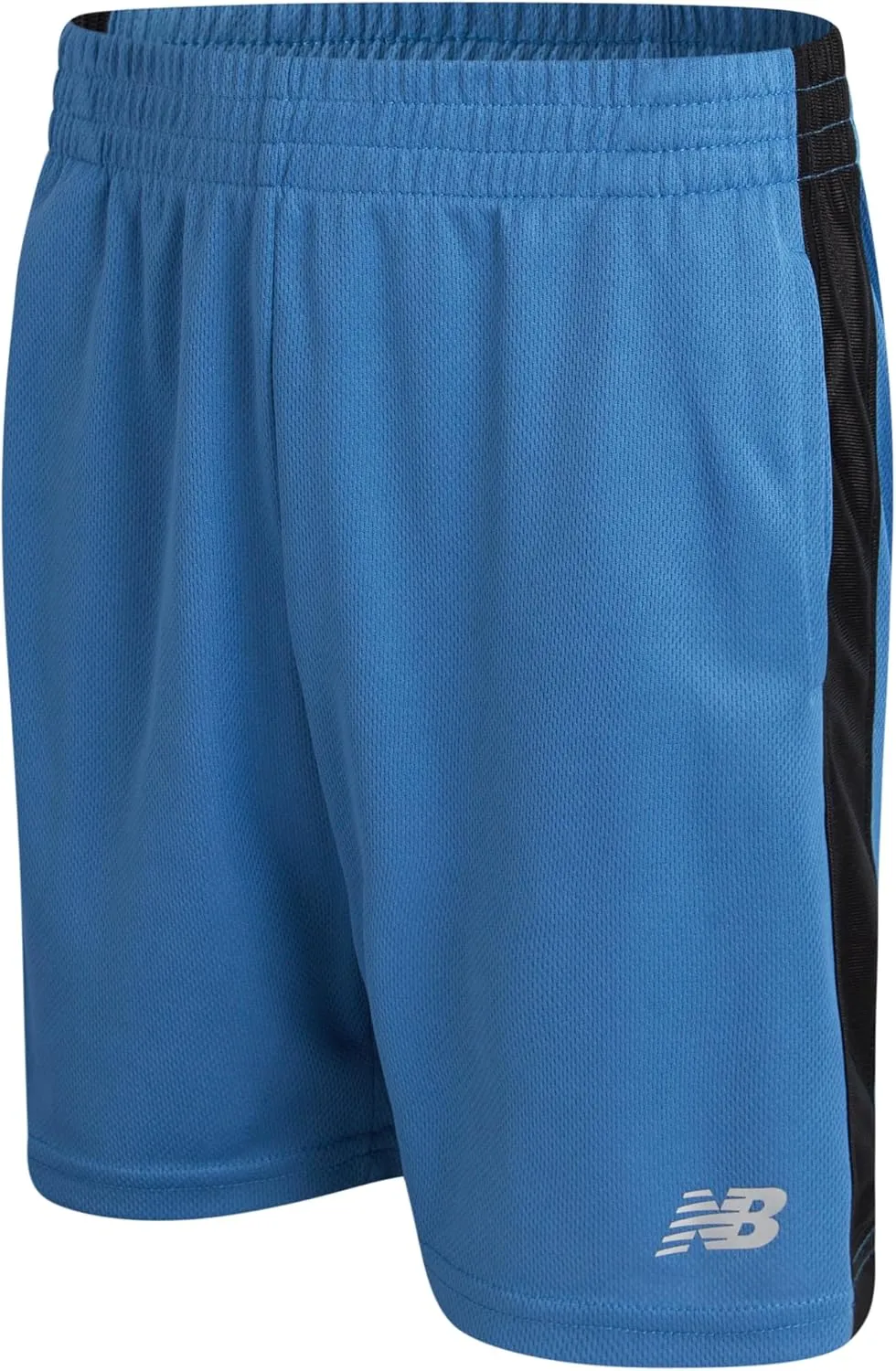 New Balance Boys Athletic Shorts - 4 Pack Moisture-Wicking Performance Mesh Shorts for Boys for Running and Sports (4-20)