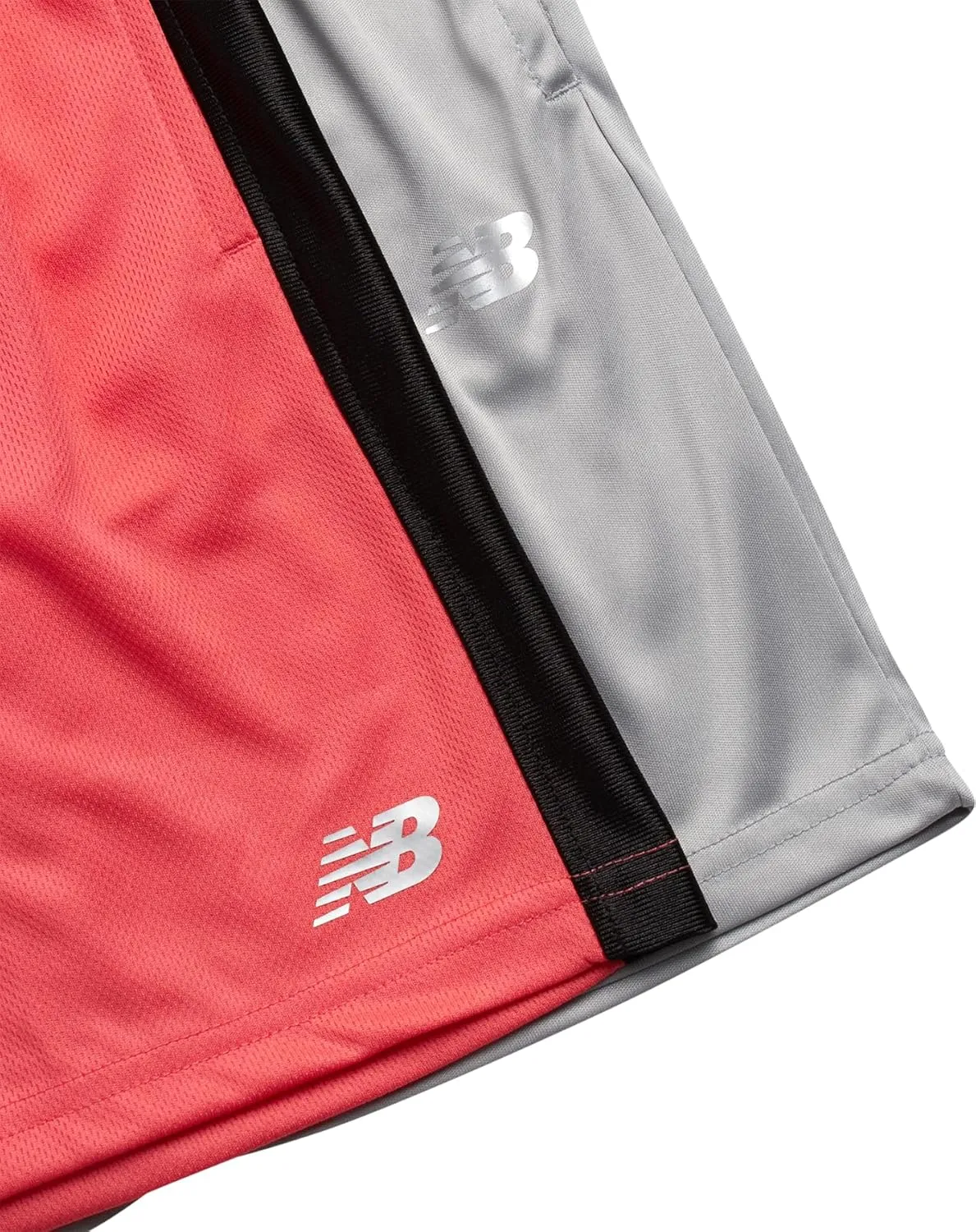 New Balance Boys Athletic Shorts - 4 Pack Moisture-Wicking Performance Mesh Shorts for Boys for Running and Sports (4-20)