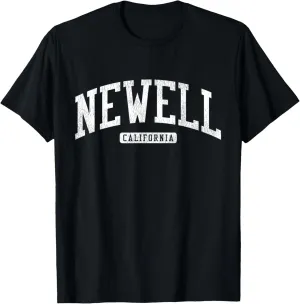 Newell California CA JS03 College University Style T-Shirt