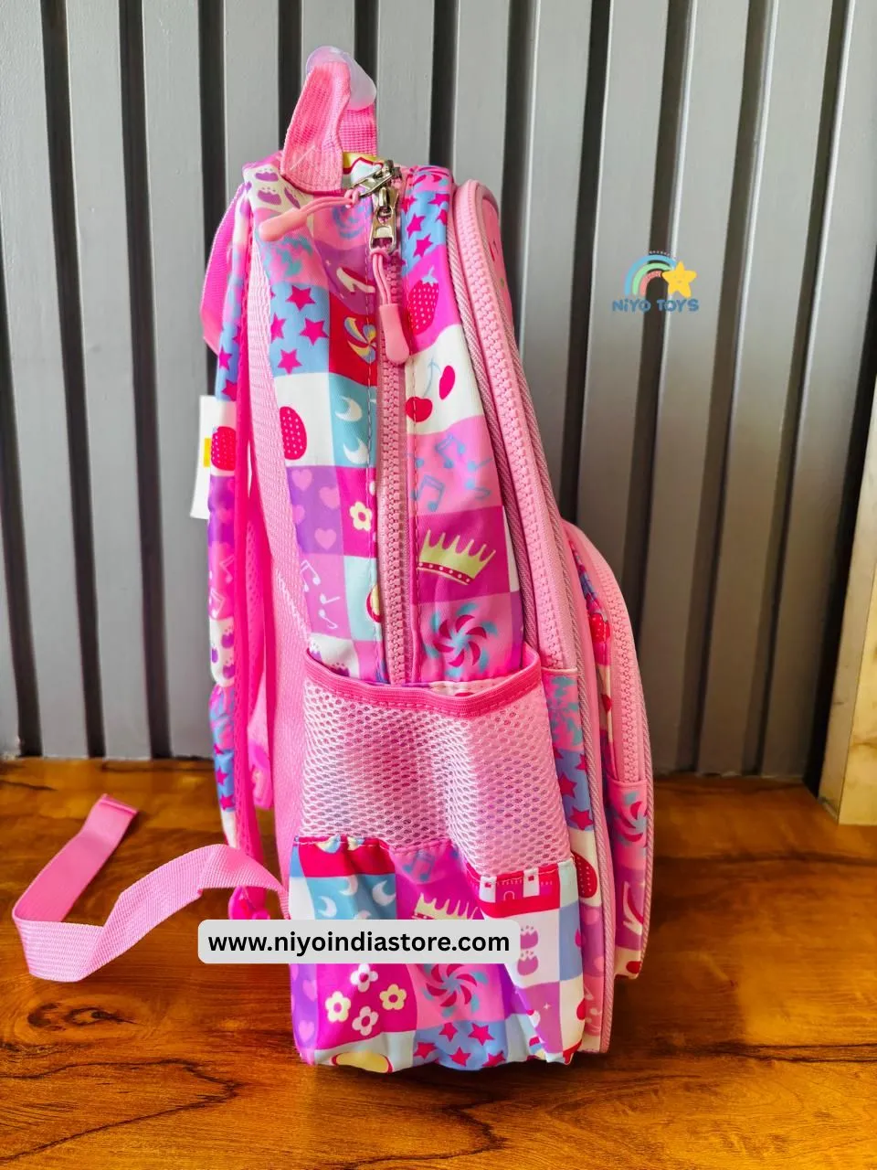 NIYO TOYS Premium Kids Backpack Unicorn Pink