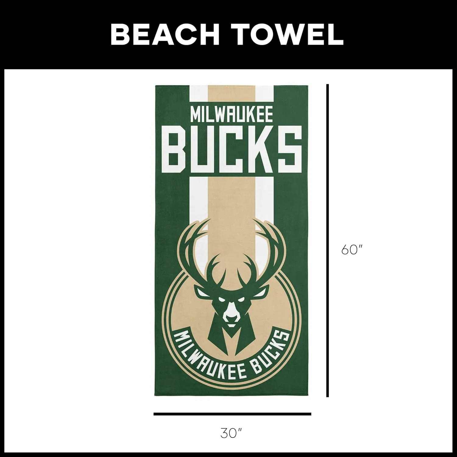 NORTHWEST NBA Unisex-Adult Beach Towel