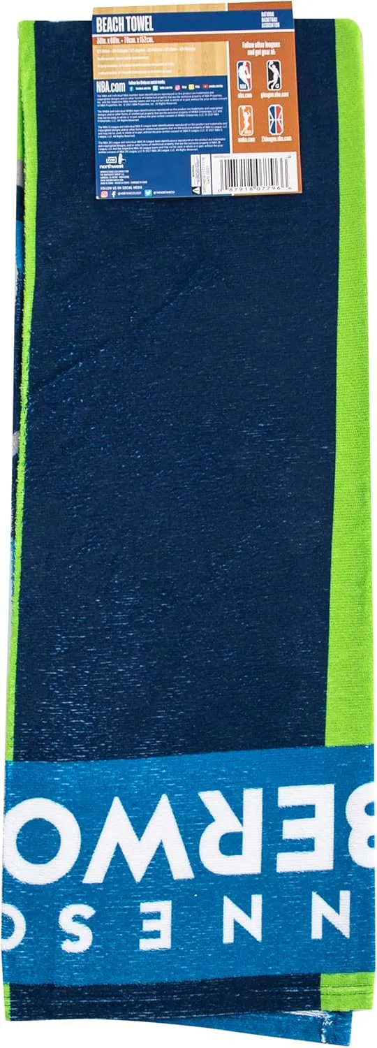 NORTHWEST NBA Unisex-Adult Beach Towel