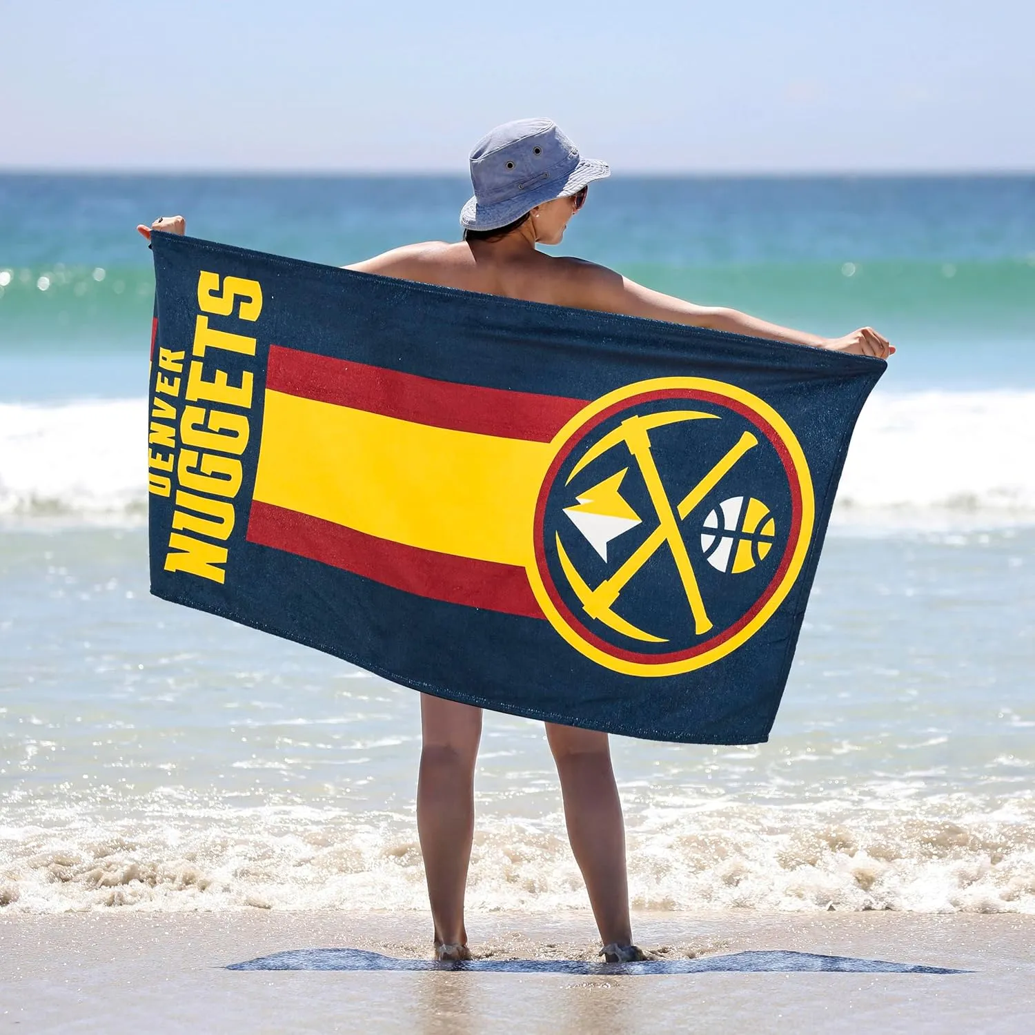 NORTHWEST NBA Unisex-Adult Beach Towel
