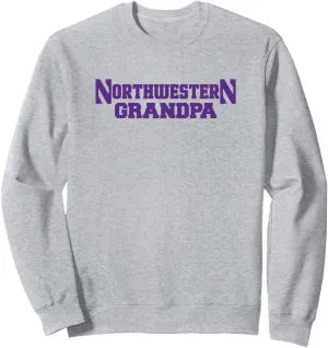 Northwestern University Wildcats Grandpa Sweatshirt