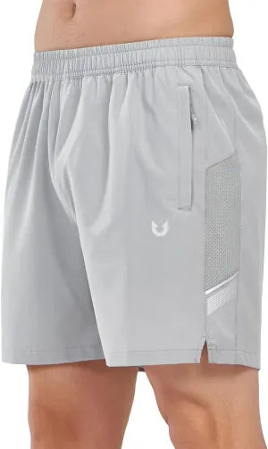 NORTHYARD Men's Athletic Running Shorts 5" Quick Dry Lightweight with Zip Pockets Gym Workout Active