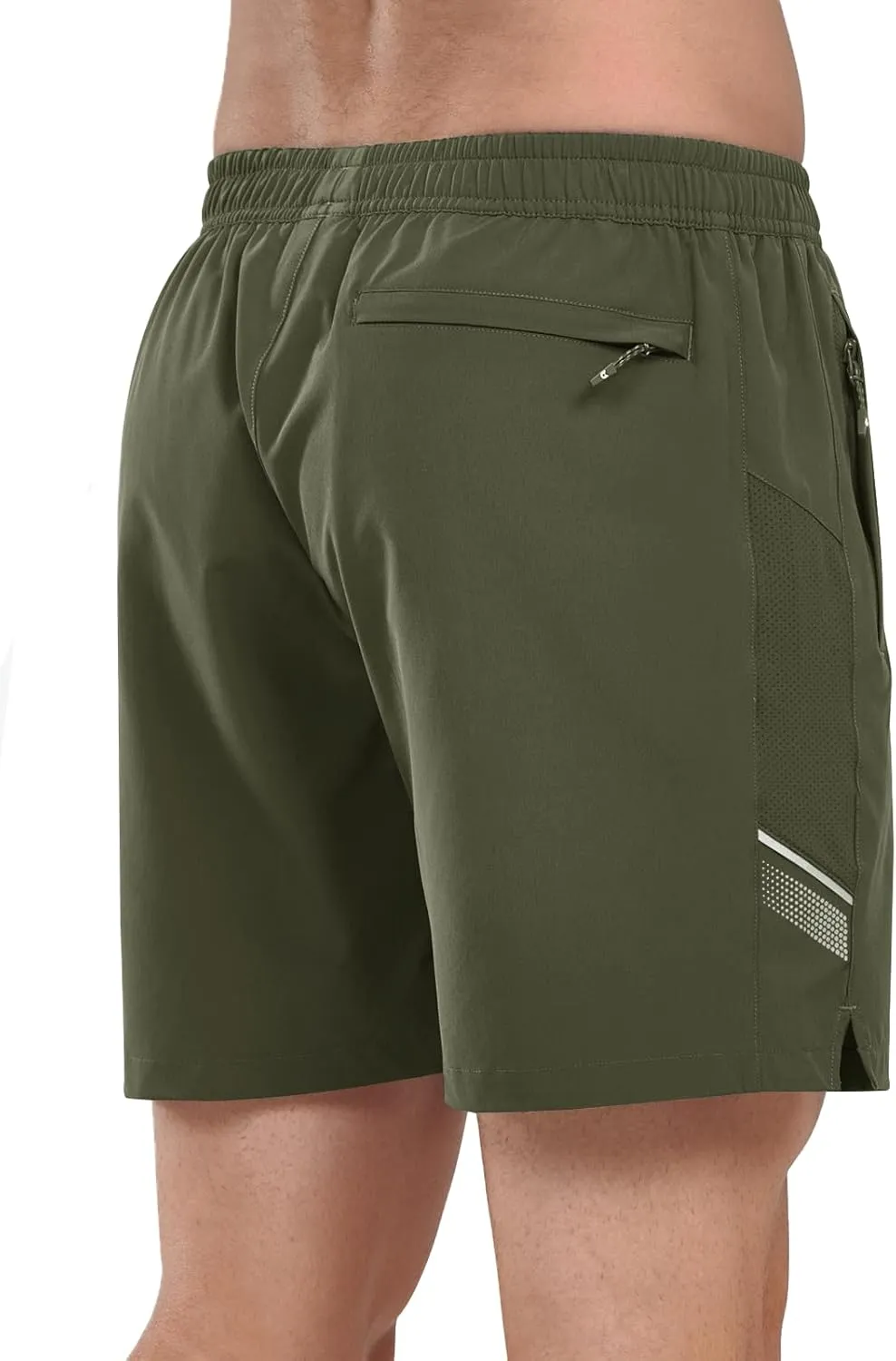 NORTHYARD Men's Athletic Running Shorts 5" Quick Dry Lightweight with Zip Pockets Gym Workout Active
