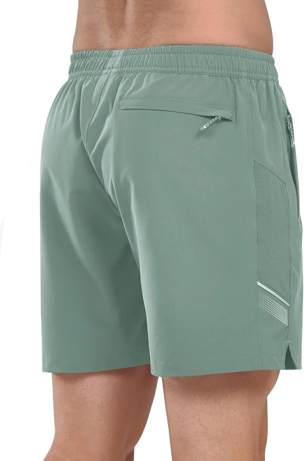 NORTHYARD Men's Athletic Running Shorts 5" Quick Dry Lightweight with Zip Pockets Gym Workout Active