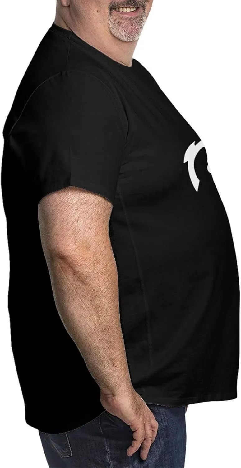 Not of This World Christian Jesus Big Size Men's T-Shirt Mans Soft Shirts Short-Sleeved Tee