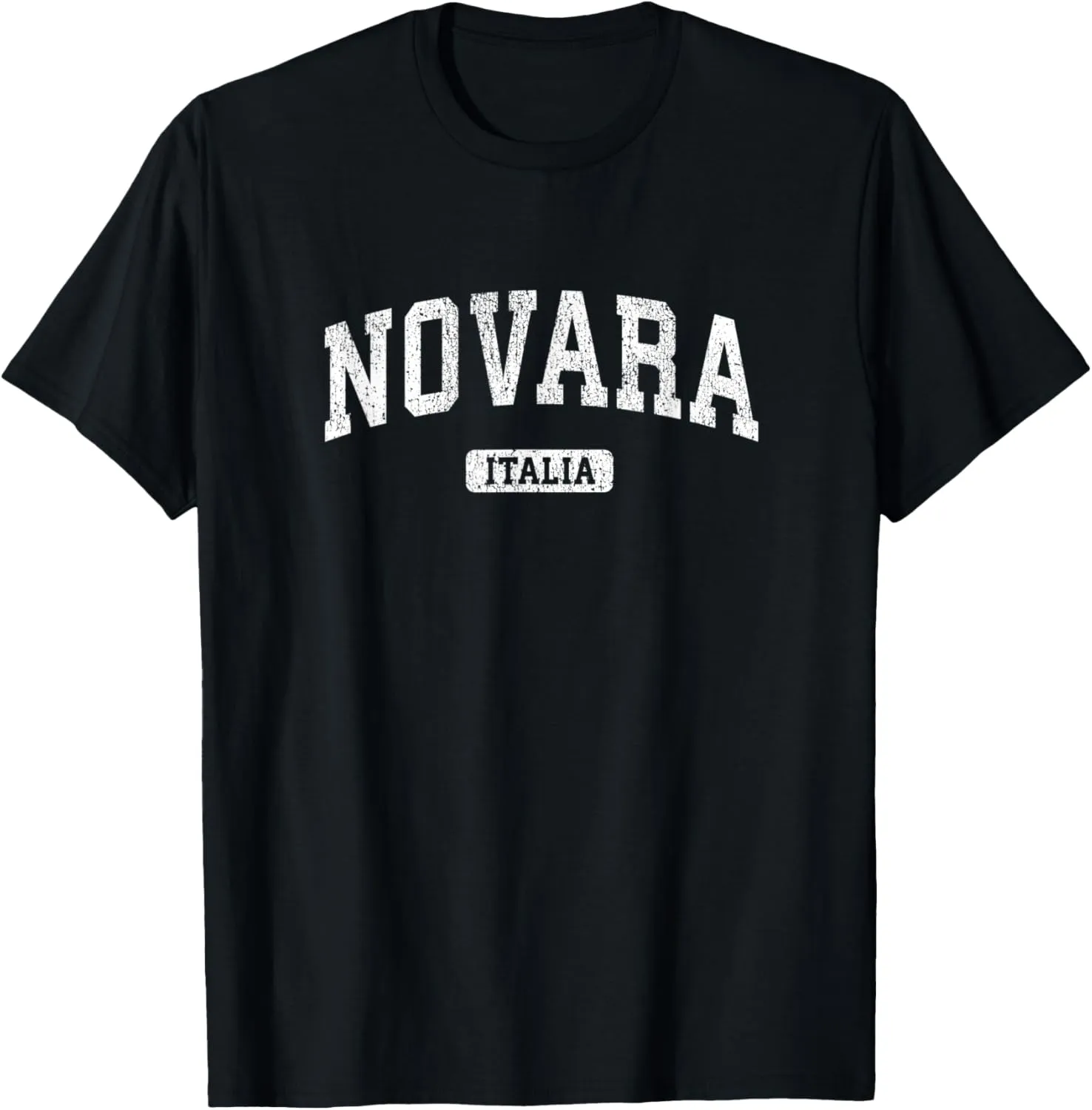 Novara Italy Vintage Sports Design T-Shirt