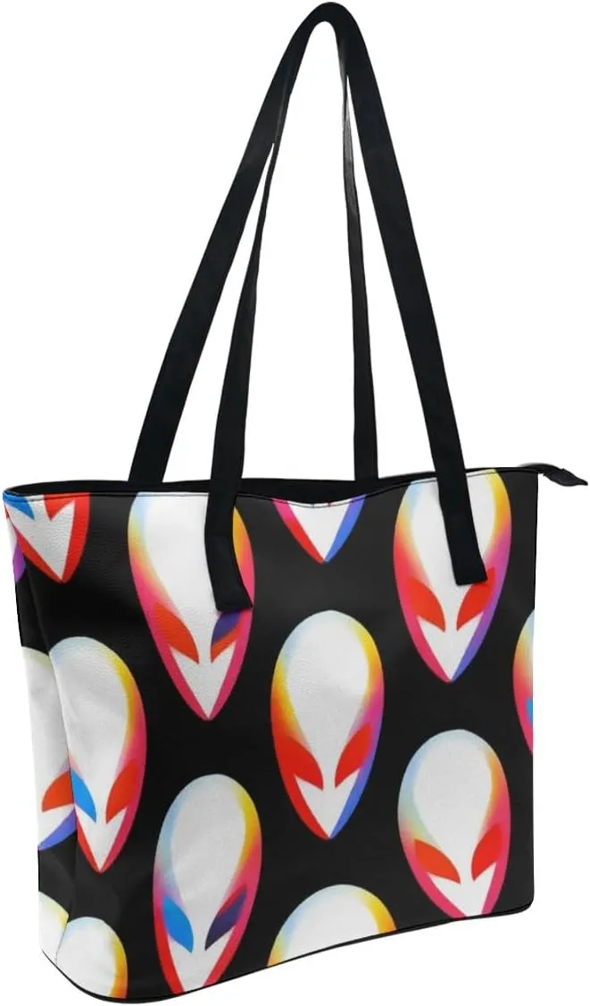 Novelty Handbag for Adults, Women's Large Capacity Tote Bag Laptop Bags with Compartment for Business