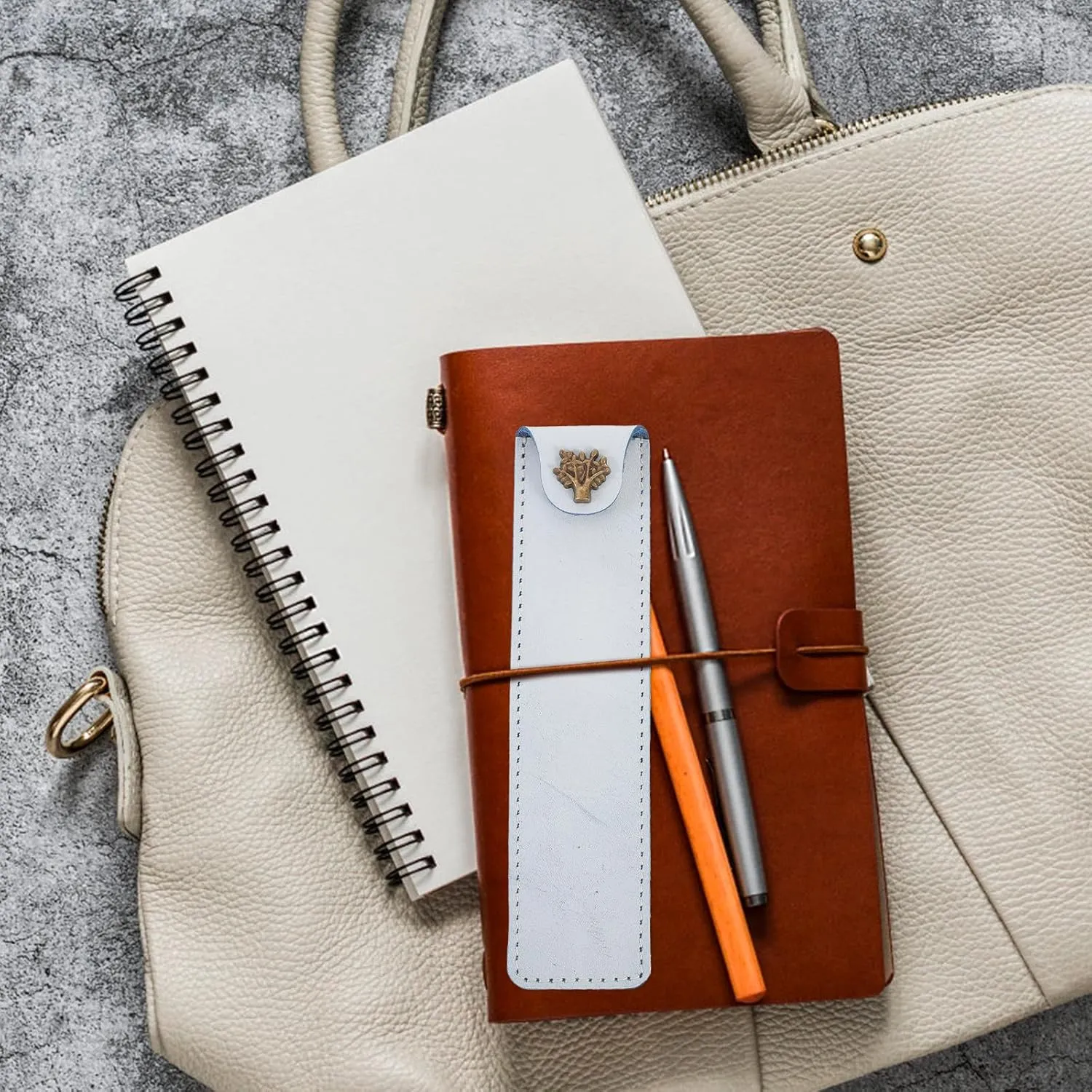 NUOBESTY Pen Holder Pen Pouch Pen Case Pencil Bag