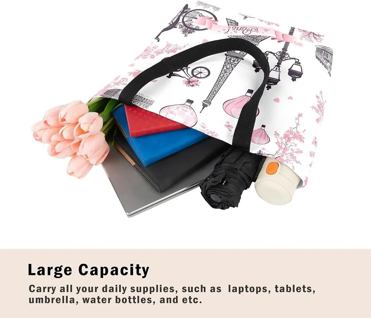 Nurse Gifts for Women,Nursing Canvas Tote Bag for Women,Nurse Hat Stethoscope Waterproof Beach Bag