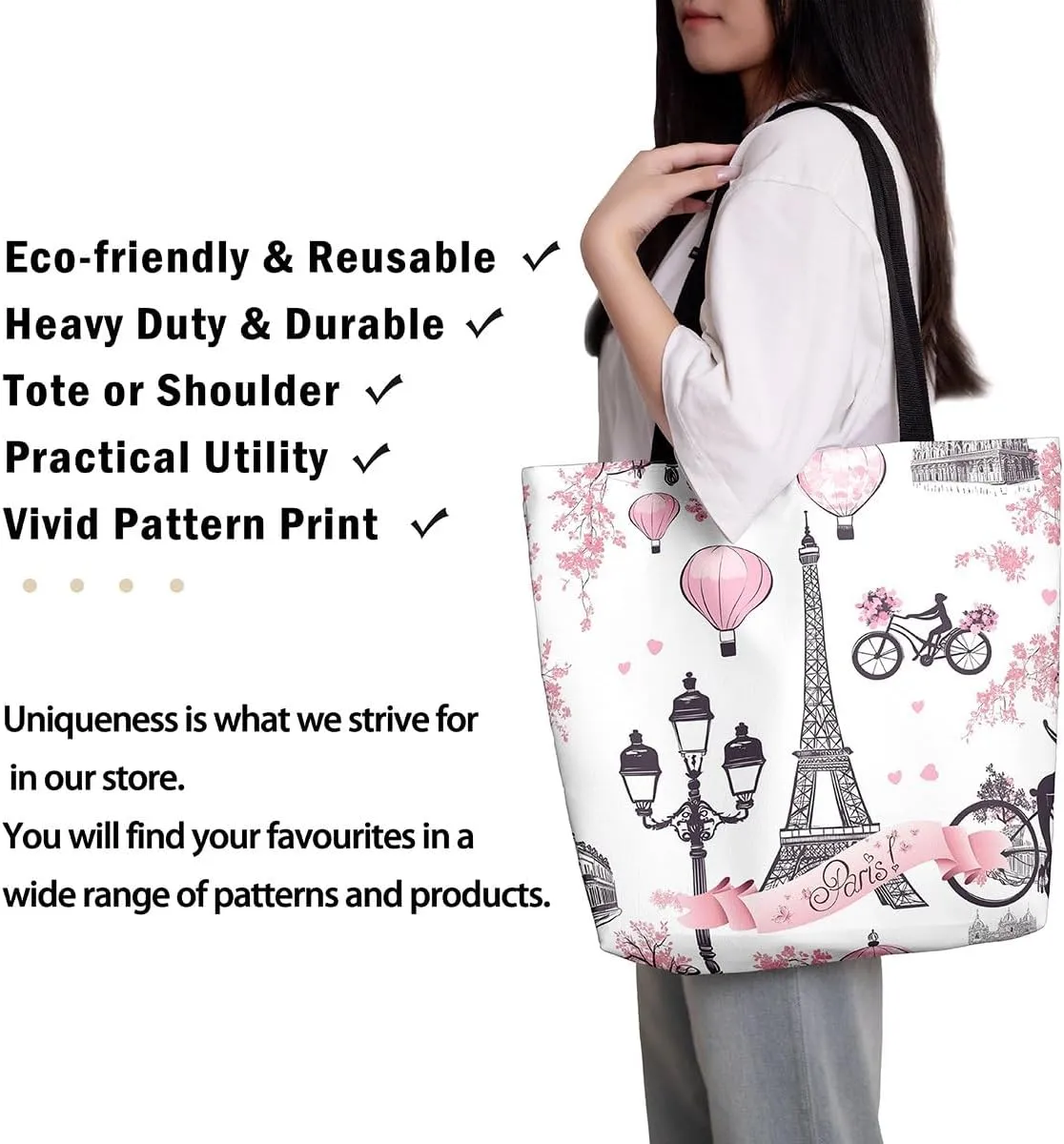 Nurse Gifts for Women,Nursing Canvas Tote Bag for Women,Nurse Hat Stethoscope Waterproof Beach Bag
