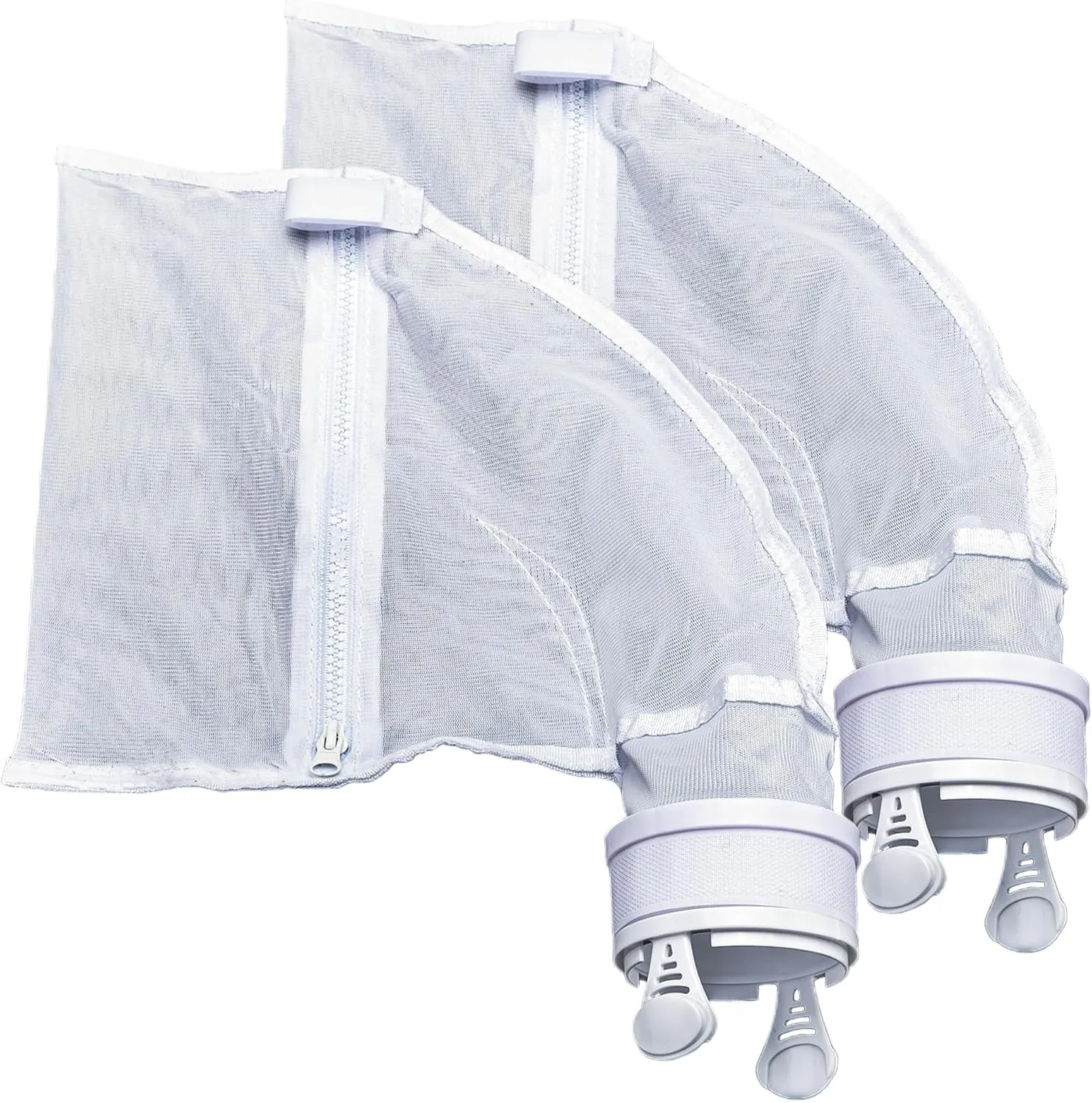 Nylon Mesh Pool Cleaner Bags,Bag Zipper Replacement for Polaris 280 & 480 Pool Cleaner All Purpose filter Bag for 280 Polaris Replacement Bags,Pool Cleaner Replacement Part K13 K16, 2 pack