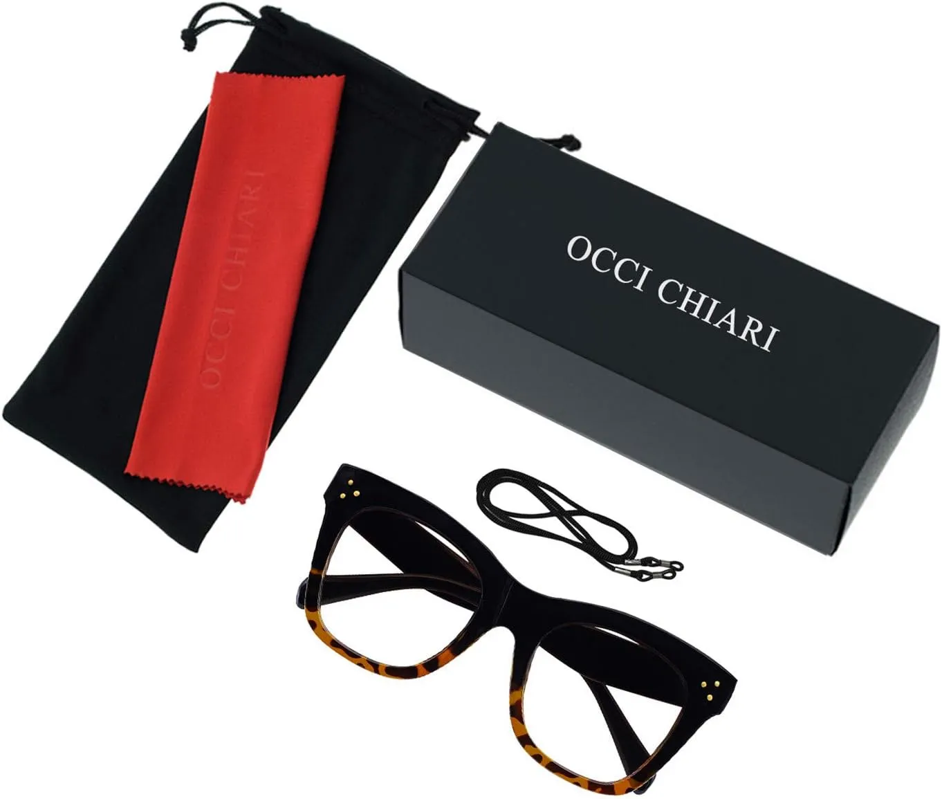 OCCI CHIARI Big Reading Glasses for Women 1.0 Fashion Oversized Readers 1.0 1.25 1.50 1.75 2.0 2.25 2.50 2.75 3.0 3.5 4.0(Demi, 1.0)