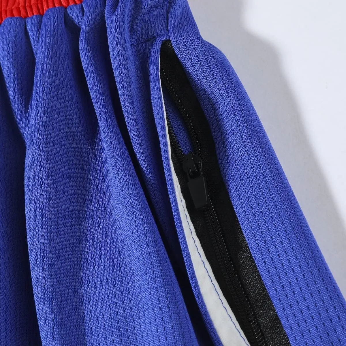 OPALOS 3 Pack Basketball Shorts for Men with Zipper Pockets,Active Athletic Shorts