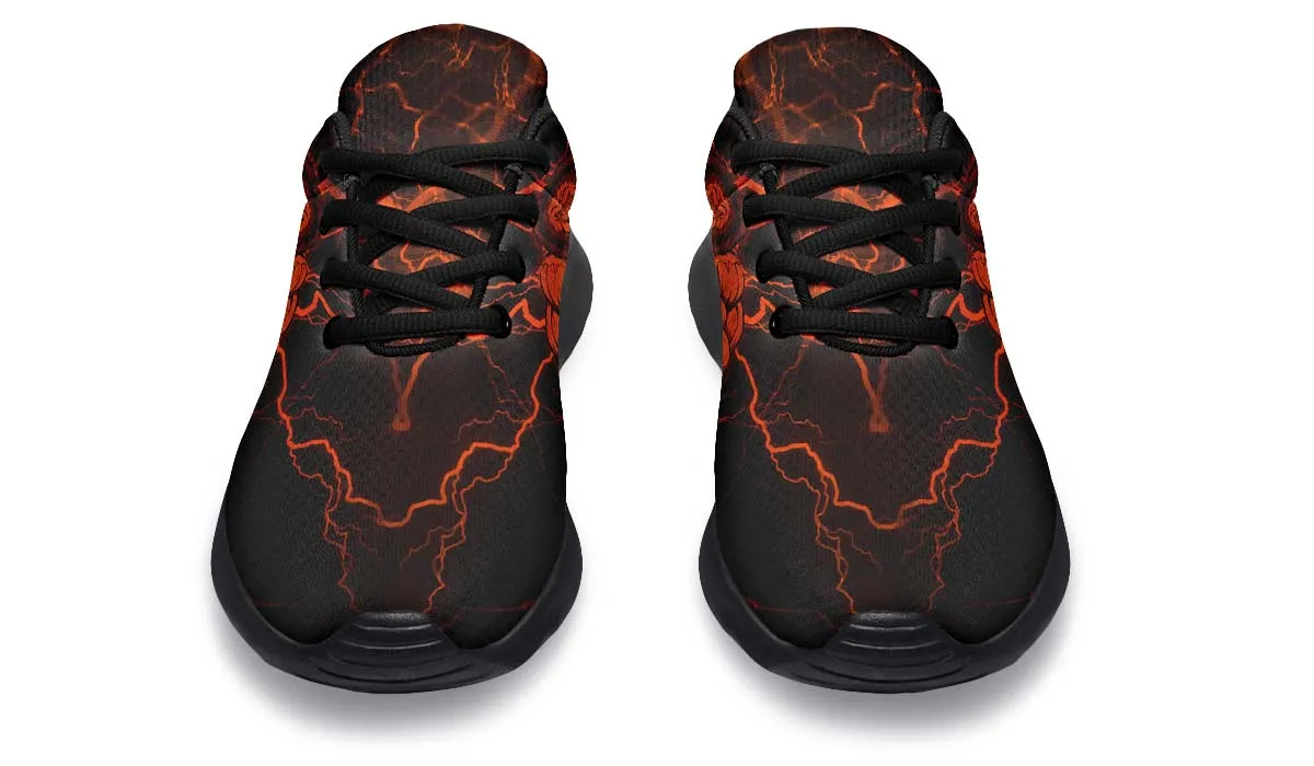 Orange Lightning Muscle Lion