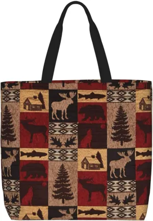 Orca Killer Whale Print Fashion Tote Bag,Travel Handbag For Women, Hobo Bags, Work Shoulder Bags Crossbody Bag