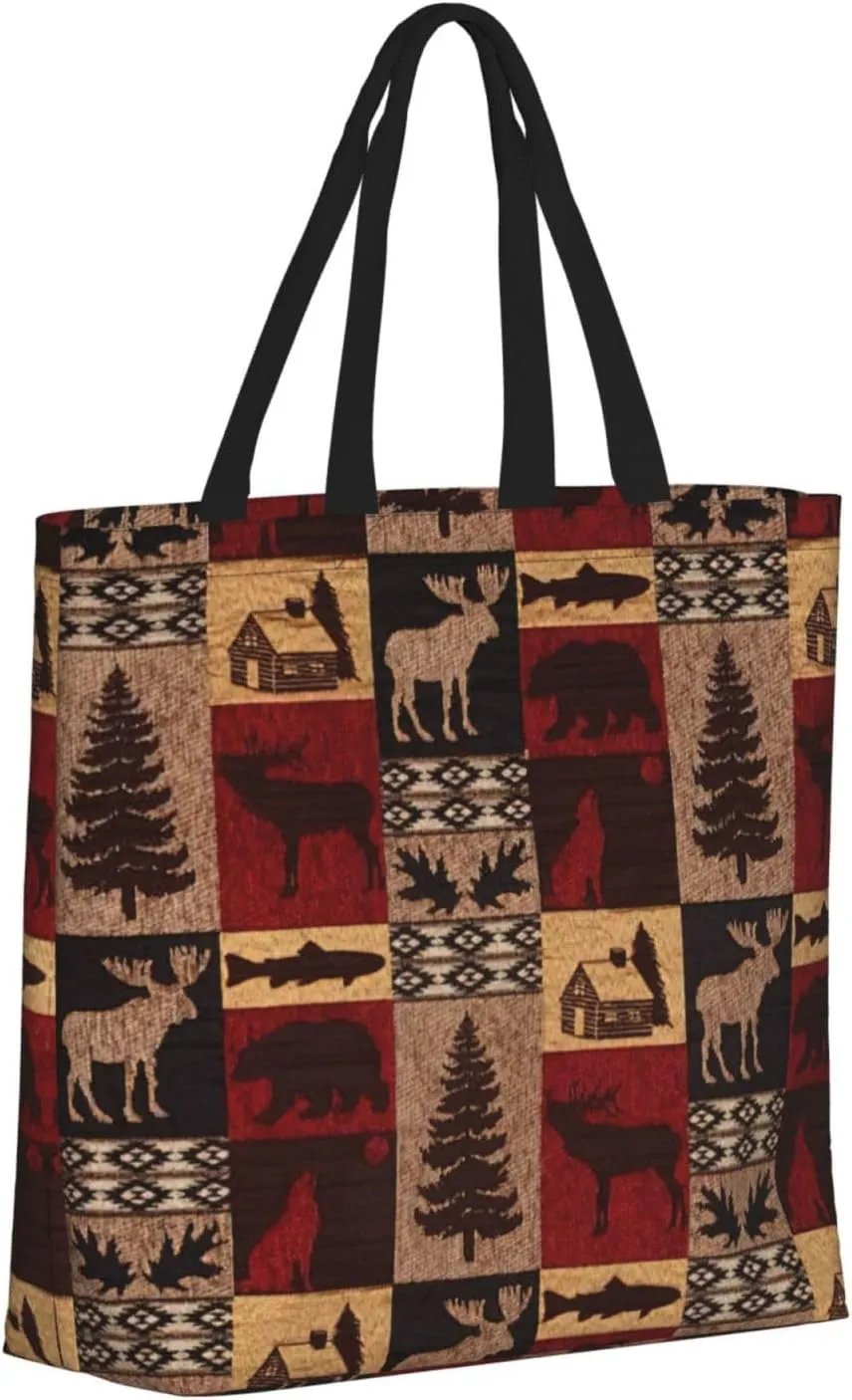 Orca Killer Whale Print Fashion Tote Bag,Travel Handbag For Women, Hobo Bags, Work Shoulder Bags Crossbody Bag