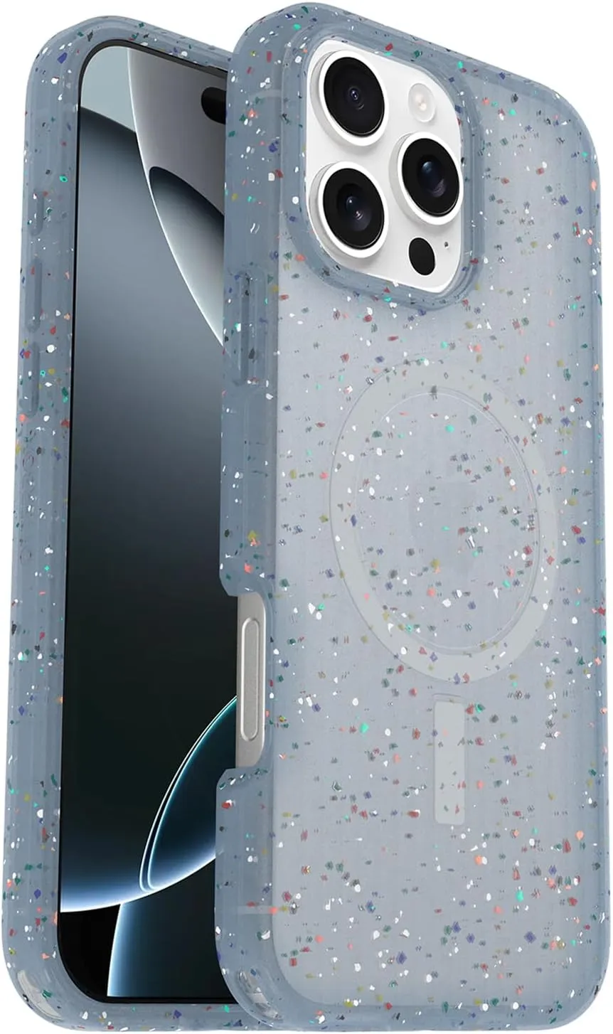 OtterBox Core Series for MagSafe for iPhone 16 Pro Max - ICY Mist Blue, Sleek Rubber Design, Smooth Finish, Camera Bumpers, and Protective Screen Lip