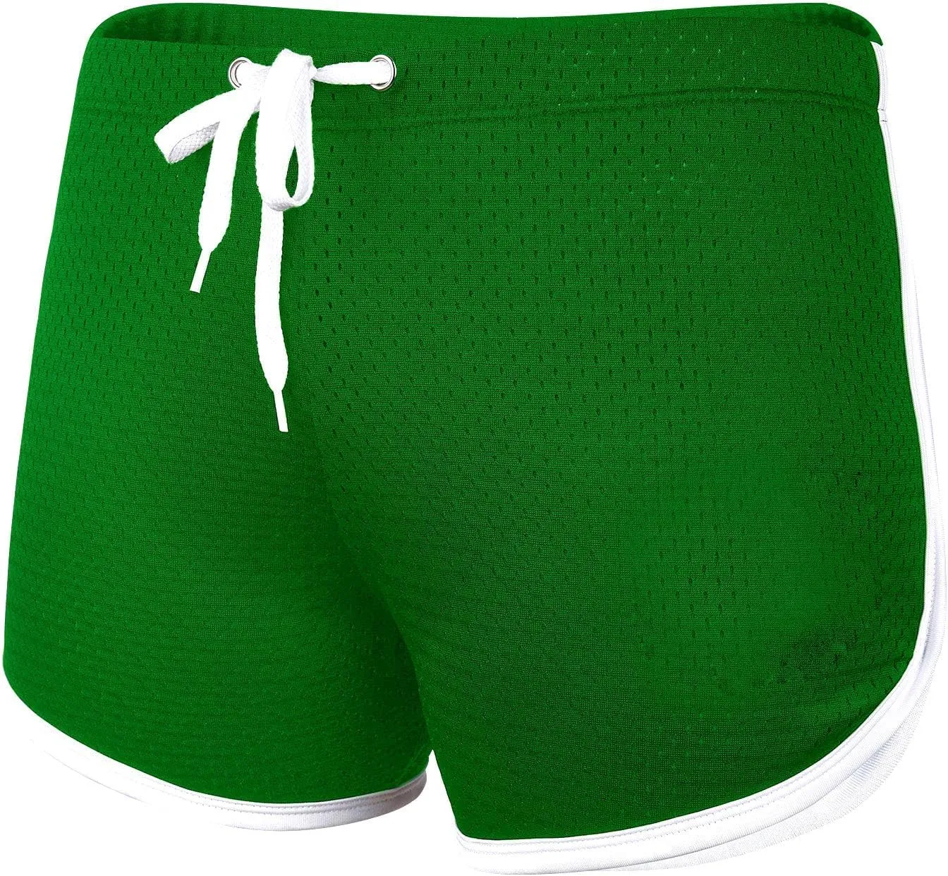 Ouber Men's Fitted Shorts Bodybuilding Workout Gym Running Tight Lifting Shorts
