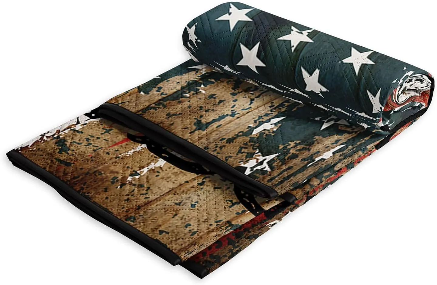 Outdoor Picnic Blanket,Portable Sandproof Waterproof Picnic Mat,West Cowboys Printed Camping Beach Mat for Sand and Wet Grass Hiking (West Cowboy S)