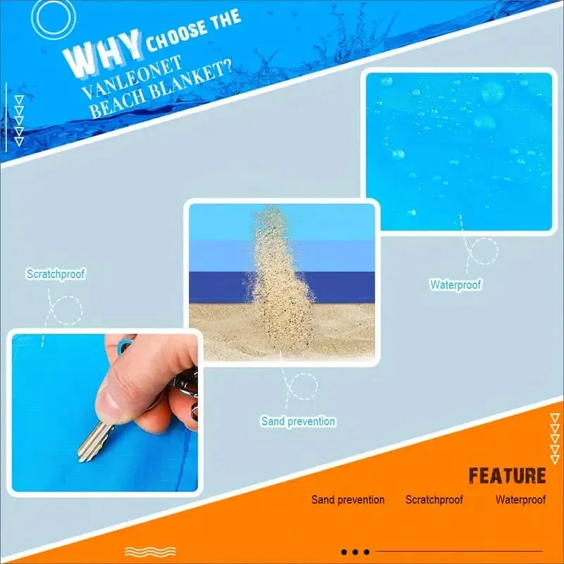 Oversized Waterproof Beach Blanket