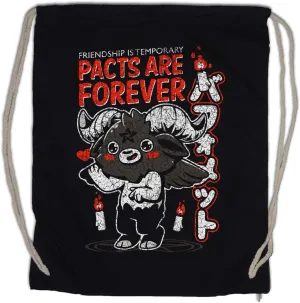 Pacts Are Forever Drawstring Bag Gym Sack
