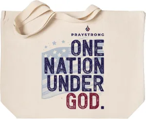Patriotic Canvas Tote Bag – Durable, Spacious Tote with Patriotic Design – For Everyday Use – For Proud Americans