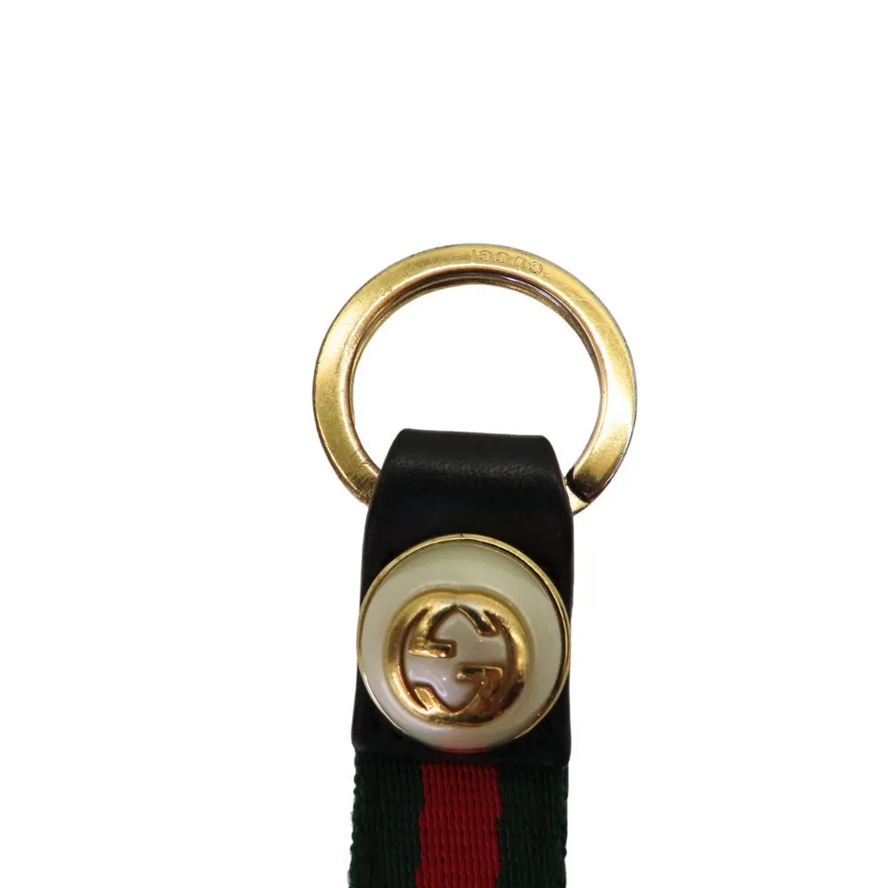 Pearl Long-lasting Gucci 476390 Big-ticket savings Keyring GG