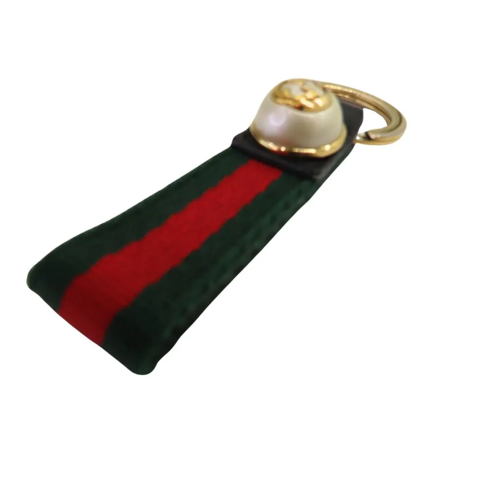 Pearl Long-lasting Gucci 476390 Big-ticket savings Keyring GG