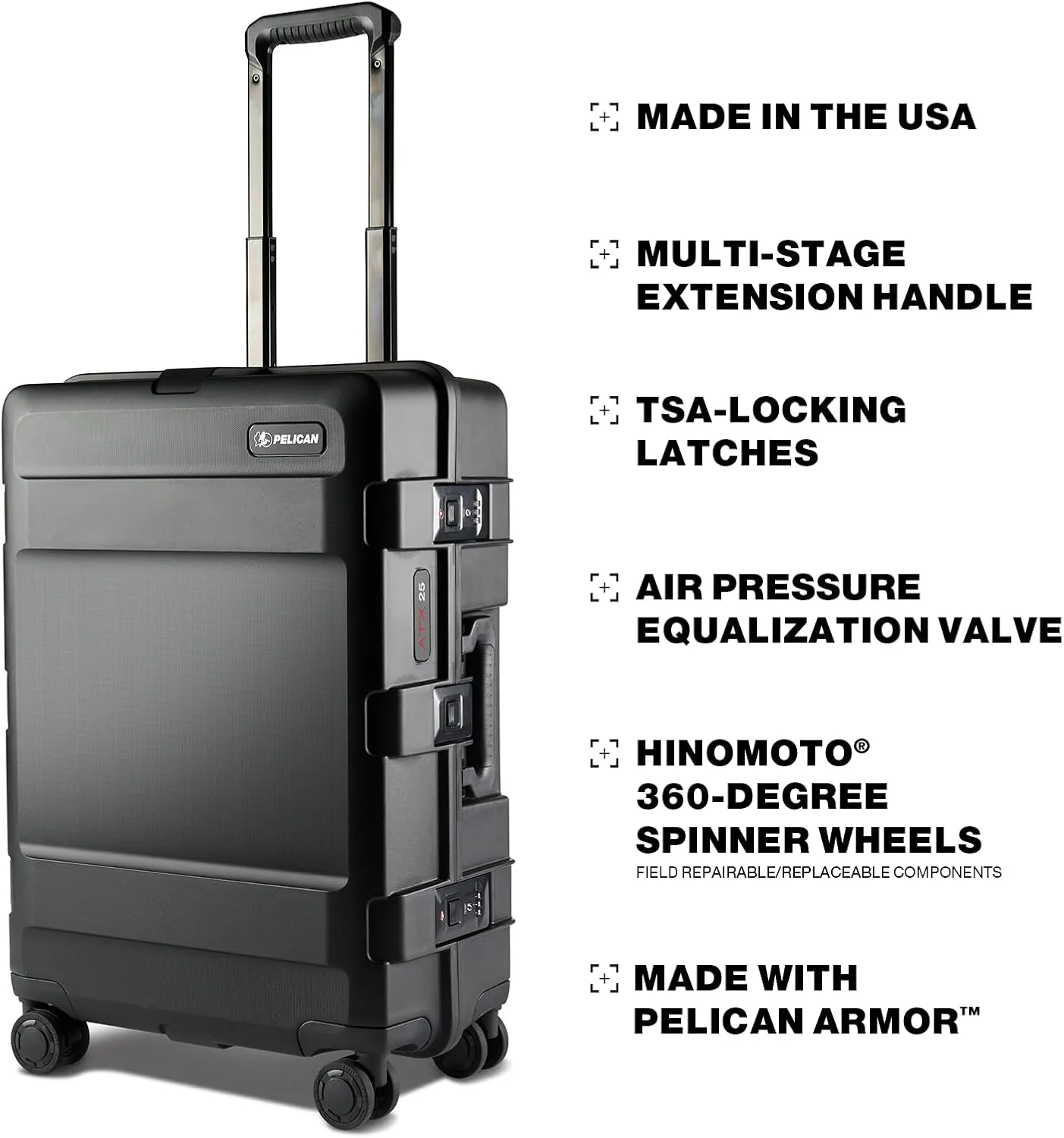 Pelican, Indigo, Medium Size Check-In