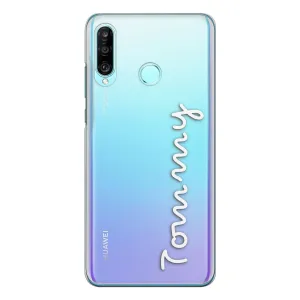 Personalised Nokia Phone Hard Case with Love Summer Name In White