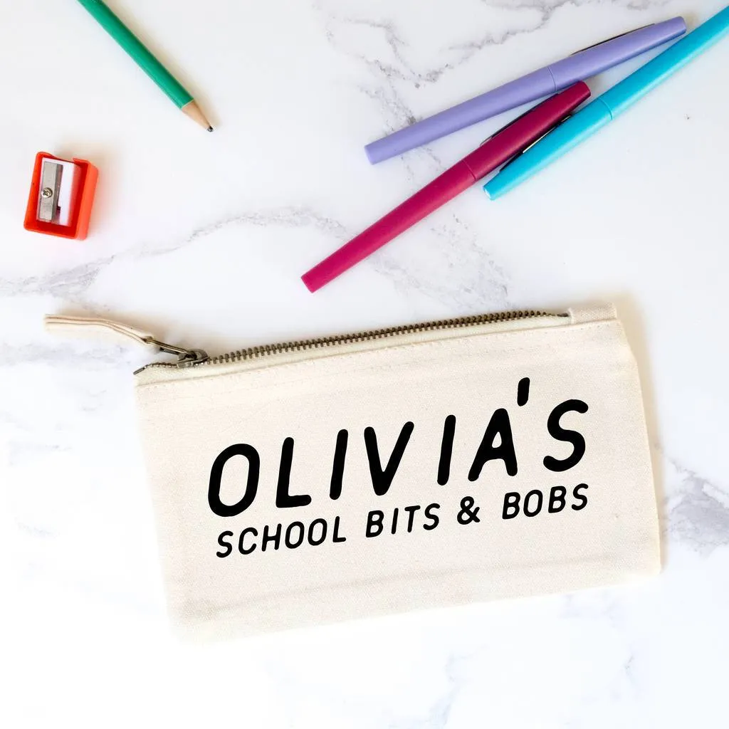 Personalised Pencil Case