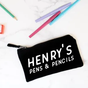 Personalised Pencil Case