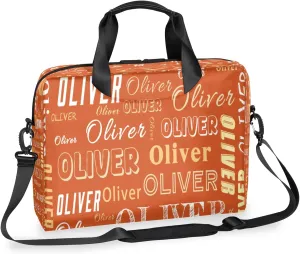 Personalized Picture Laptop Tote Custom Name Laptop Case Shoulder Bag Messenger Computer Bags Laptop Adjustable Shoulder