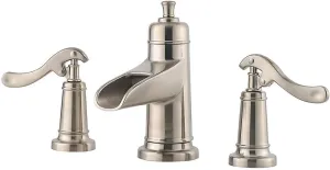 Pfister LG49YP1K Ashfield 2-Handle 8" Widespread Bathroom Faucet in Brushed Nickel, Water-Efficient Model