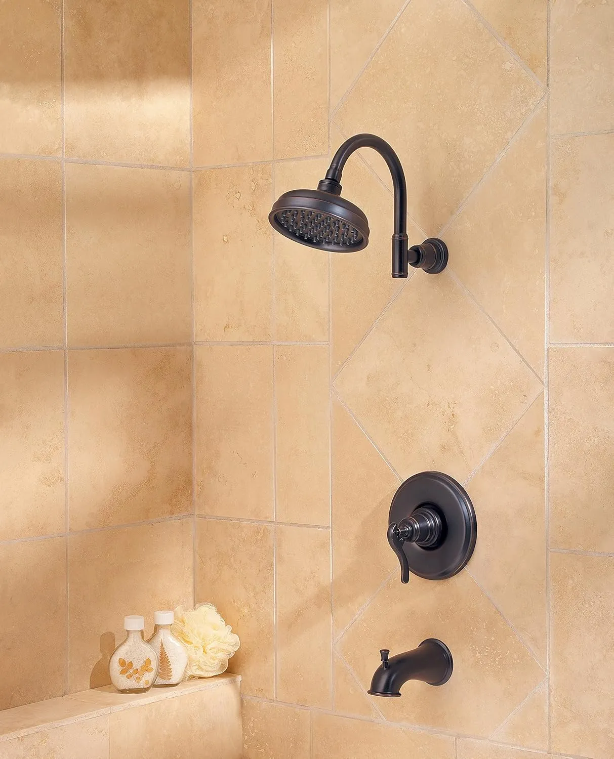 Pfister LG89-8YPY Ashfield Tub & Shower Trim Kit 1.8 gpm Tuscan Bronze