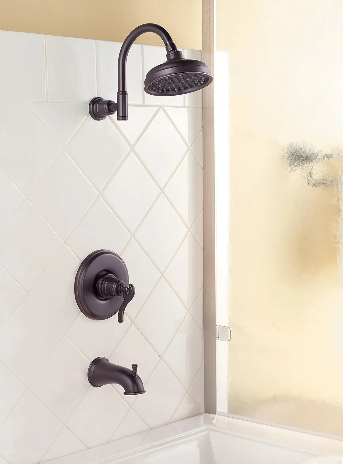 Pfister LG89-8YPY Ashfield Tub & Shower Trim Kit 1.8 gpm Tuscan Bronze