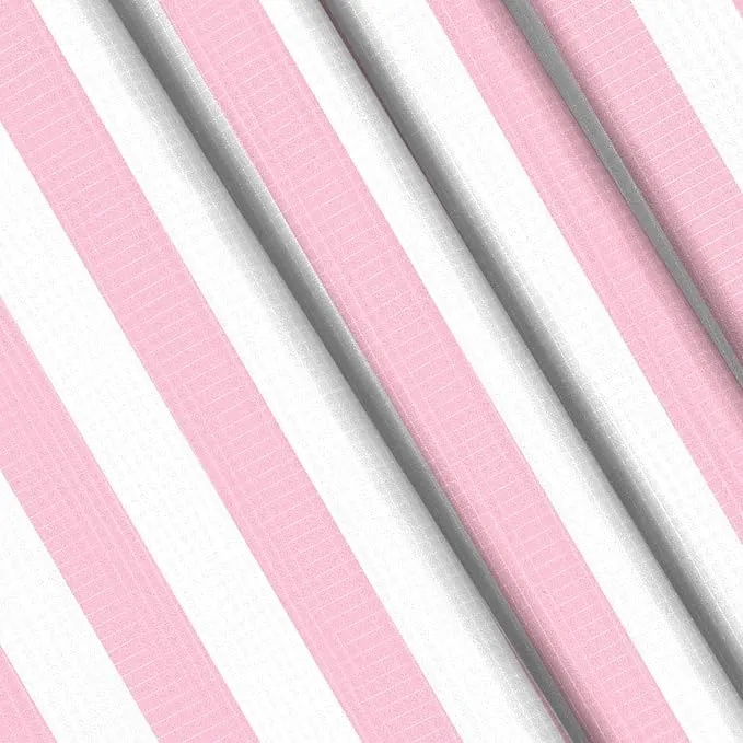 Pink Stripe Beach Blanket Sandproof Waterproof, Extra Large 78''×86'' Beach Mat for 1-4 Adults with Stakes and Sand Pocket, Compact Lightweight Sand Free Picnic Mat Beach Essential